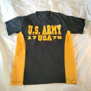 U.S. Army USA 1775 Small Black & Gold Pullover Shirt